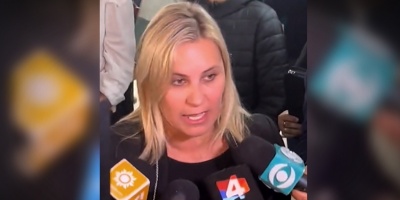 Una mujer que se sinti perjudicada por la adjudicacin de una vivienda a una militante cabildante irrumpi en un acto encabezado por el ministro Ral Lozano