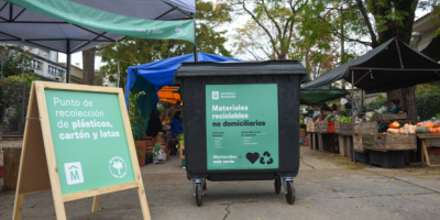 Se recolectaron 7.350 kilogramos de pl�stico, cartones y latas en plazas y ferias barriales de Montevideo