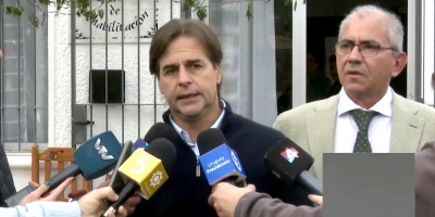 El presidente de la Rep�blica Luis Lacalle Pou dijo que las denuncias contra el senador nacionalista Gustavo Penad�s �son muchas y graves� 