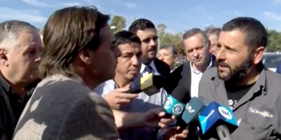 Los trabajadores de ANCAP le gritaron mentiroso al presidente Luis Lacalle Pou en Paysand�