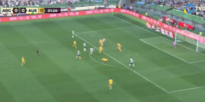 Argentina vence (2-0) a Australia con golazo tempranero de Messi