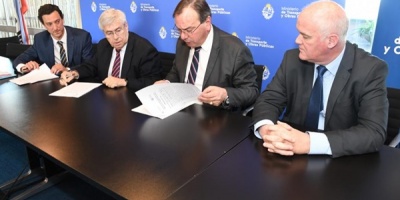 MTOP y Ministerio de Turismo firman acuerdo espec�fico