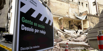 Hasta el 23 de junio  estar� afectado el tr�nsito en Ciudad Vieja por rodaje de la serie "Amia"