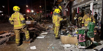 Al menos 14 heridos por la explosi�n de un tubo de helio en Colombia