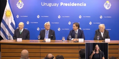 Exmandatarios uruguayos y el presidente Lacalle Pou brindaron un mensaje a 50 a�os del Golpe de Estado