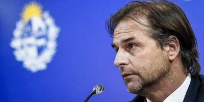 Lacalle Pou, asegur� que �hasta ahora� el agua sigue siendo �bebible�