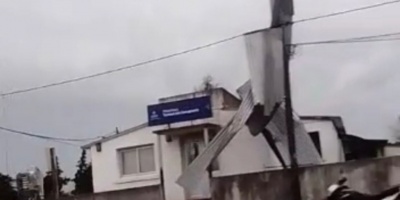 Una fuerte turbonada afect� a los departamentos de Cerro Largo y Tacuaremb�.