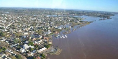 Hay 88 personas desplazadas por la crecida del R�o Uruguay