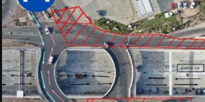 Pr�rroga de desv�os del tr�nsito en ruta 102 y Camino C�sar Mayo Guti�rrez