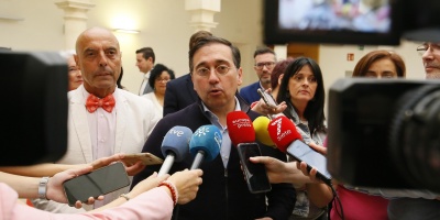 El Canciller espa�ol Jos� Manuel Albares dio por superado incidente -por afirmaciones de la senadora Bianchi- tras conversar con el canciller Bustillo