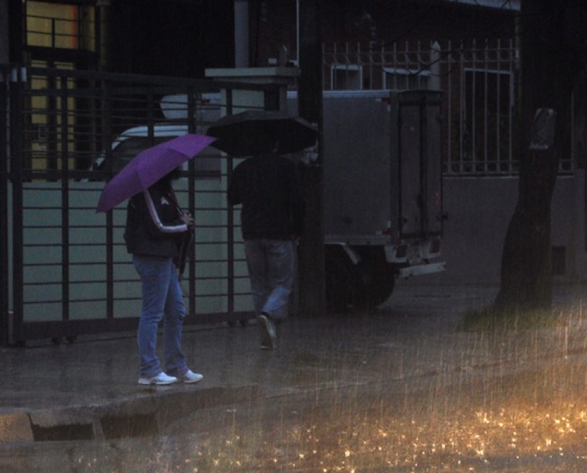 Lluvia que se viene