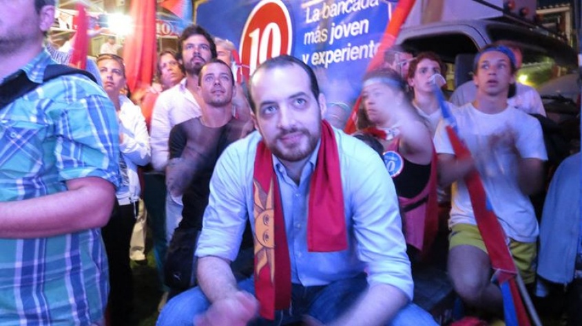 Se puso colorado