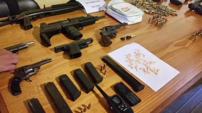 Policías en acción