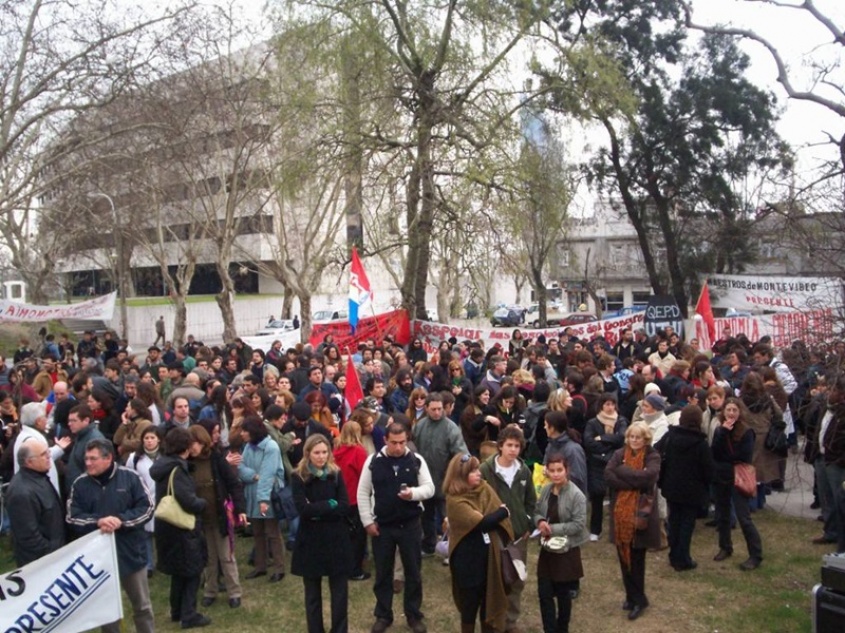 Descontento docente