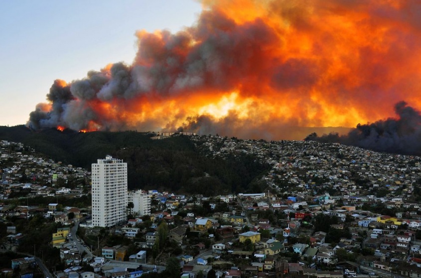 Columnas de humo