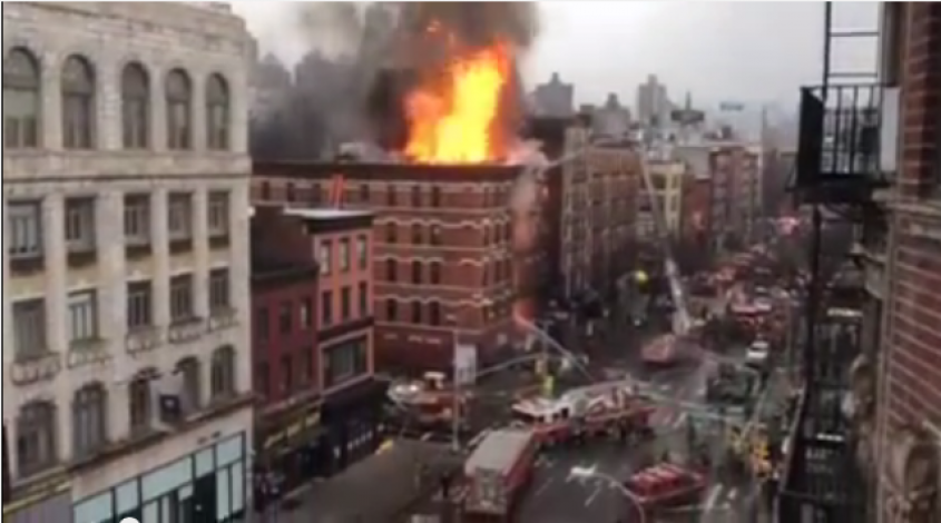 Fuego en NY