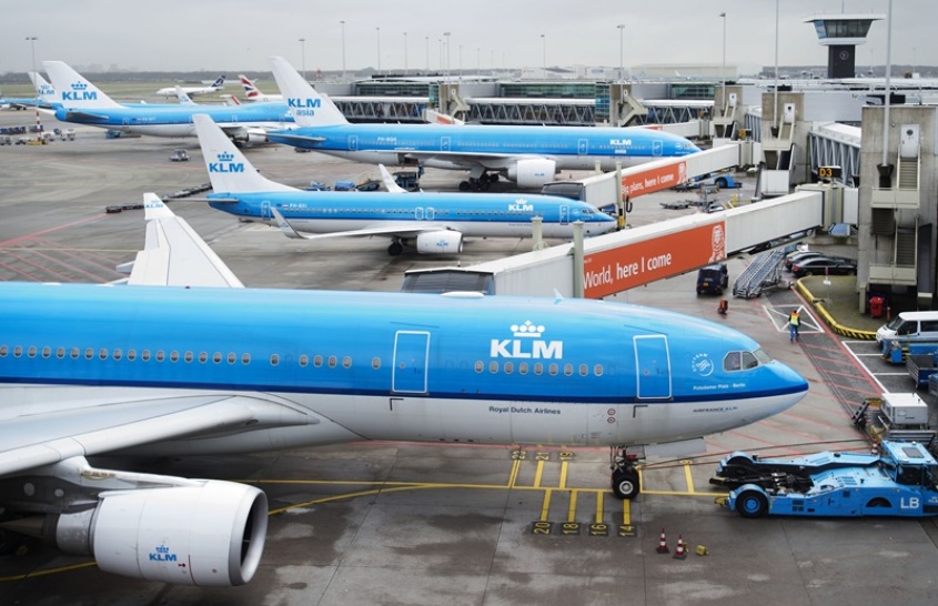 Aviones en tierra