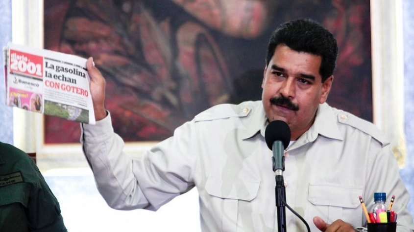 Maduro y la prensa