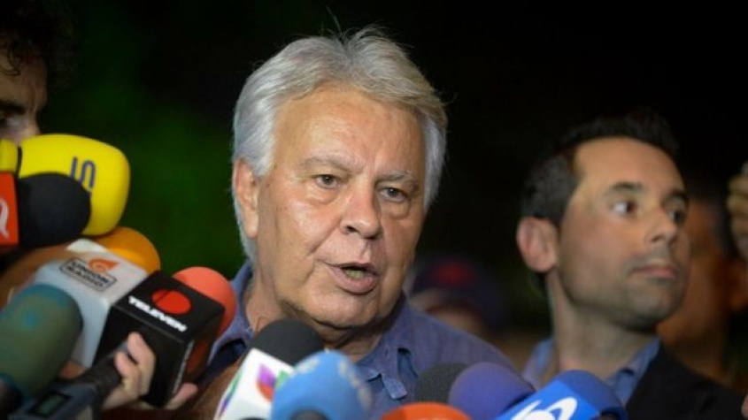 Lleg&oacute; y gener&oacute; malestar chavista