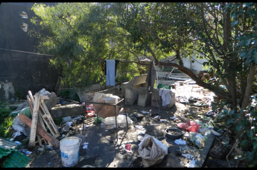 As&iacute; estaba la zona