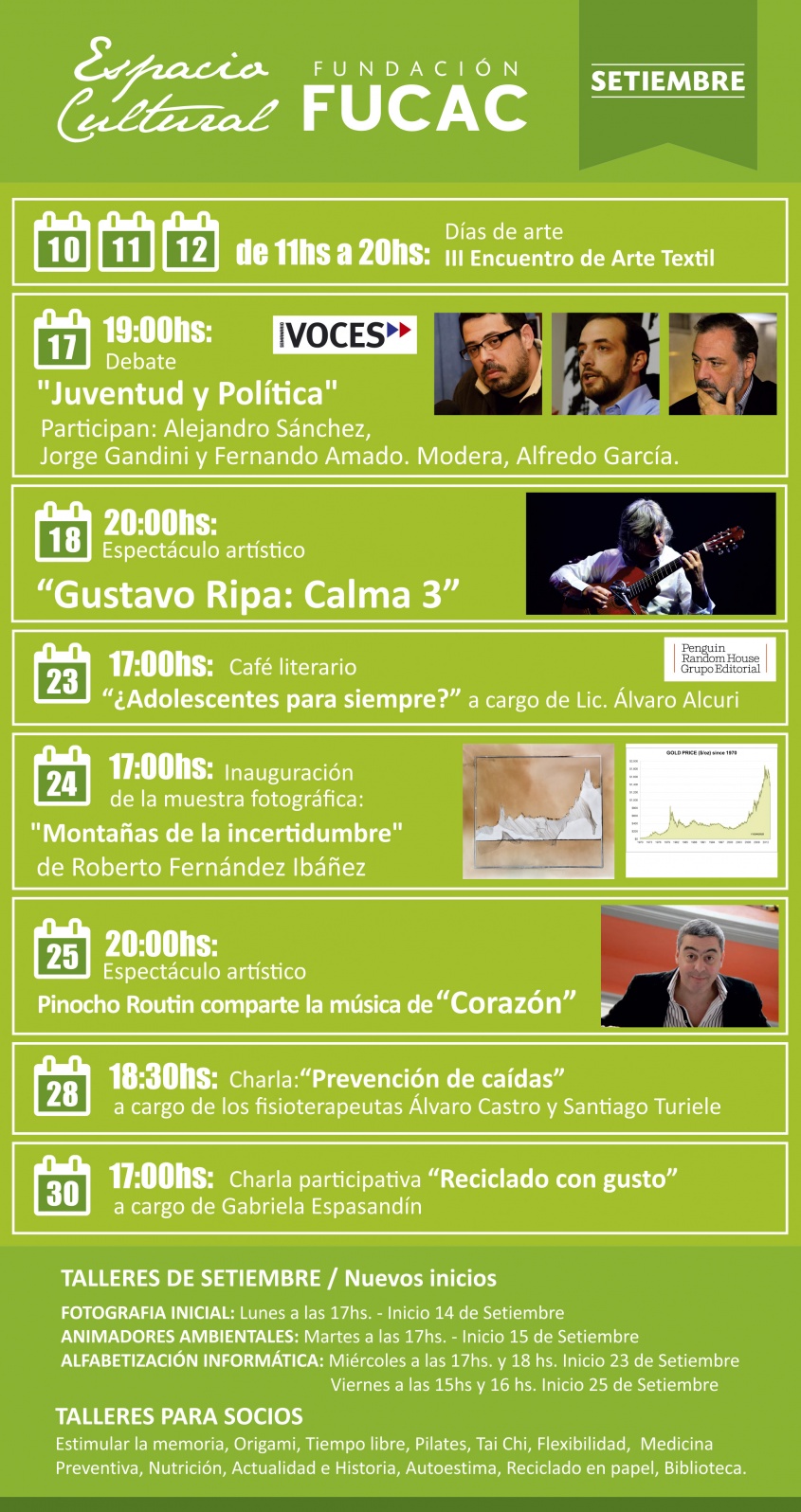 Actividades para agendar