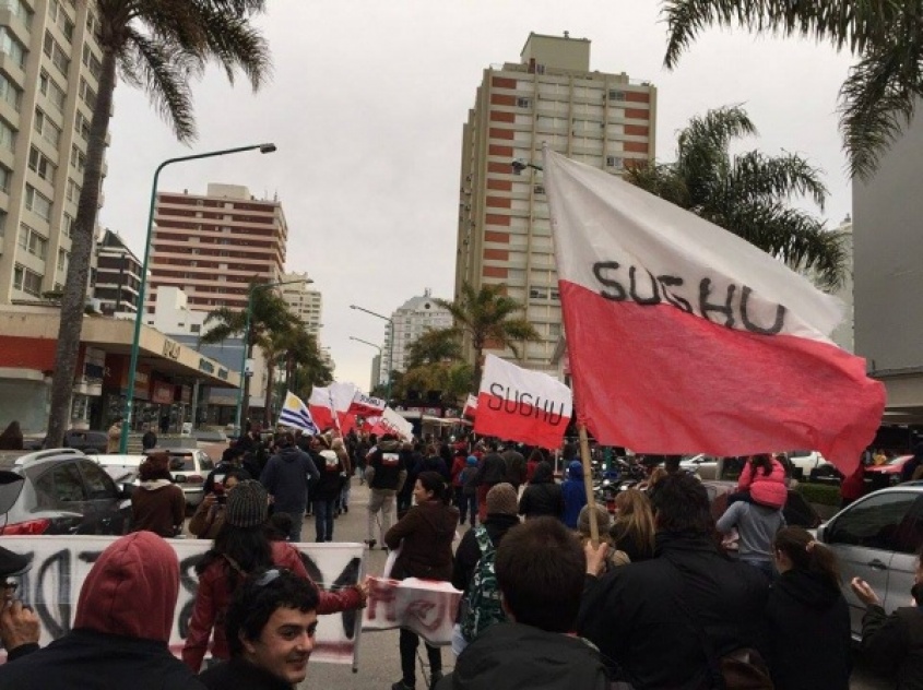Protestas en el este