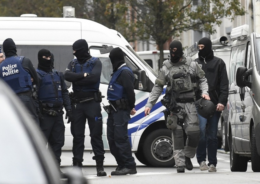 Policías en acción