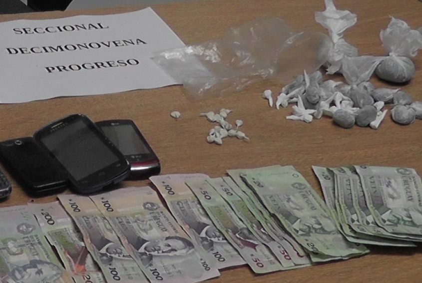 Policías en acción