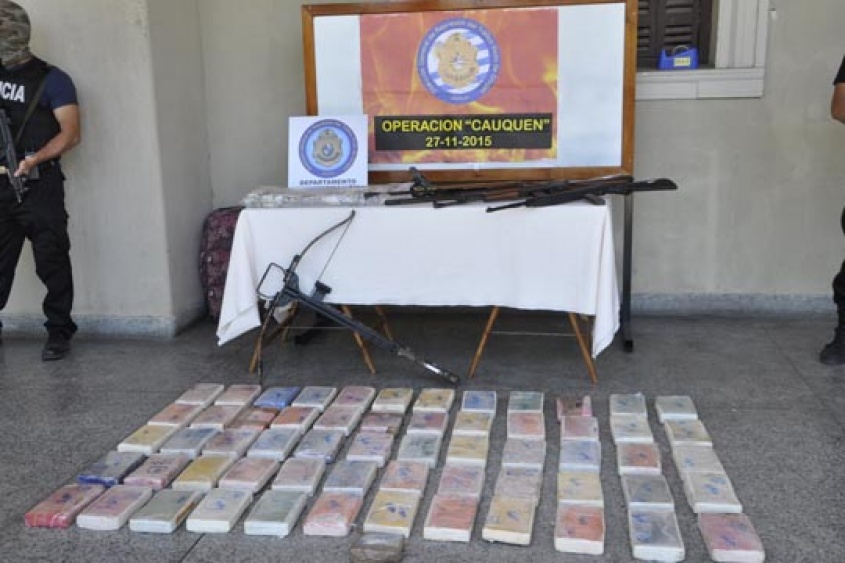 Policías en acción