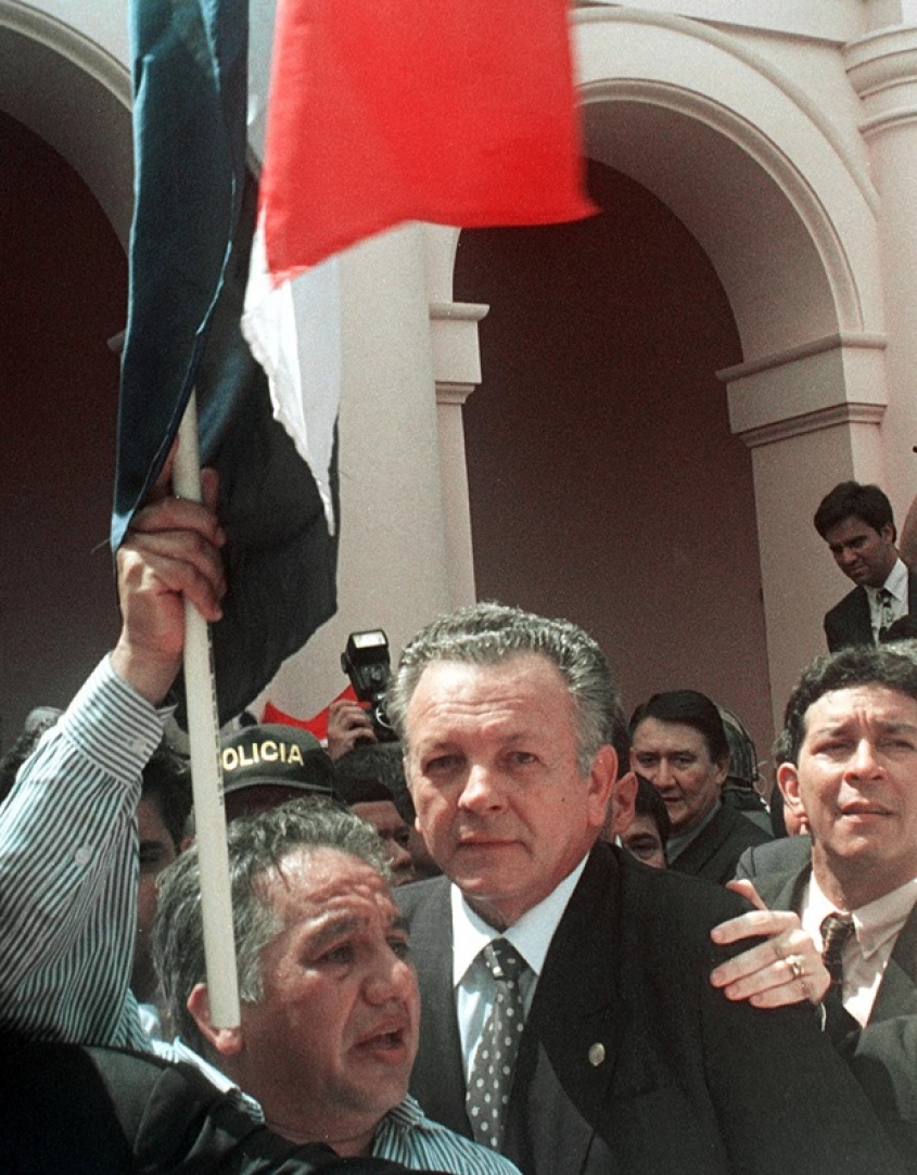 Cay&oacute; parado