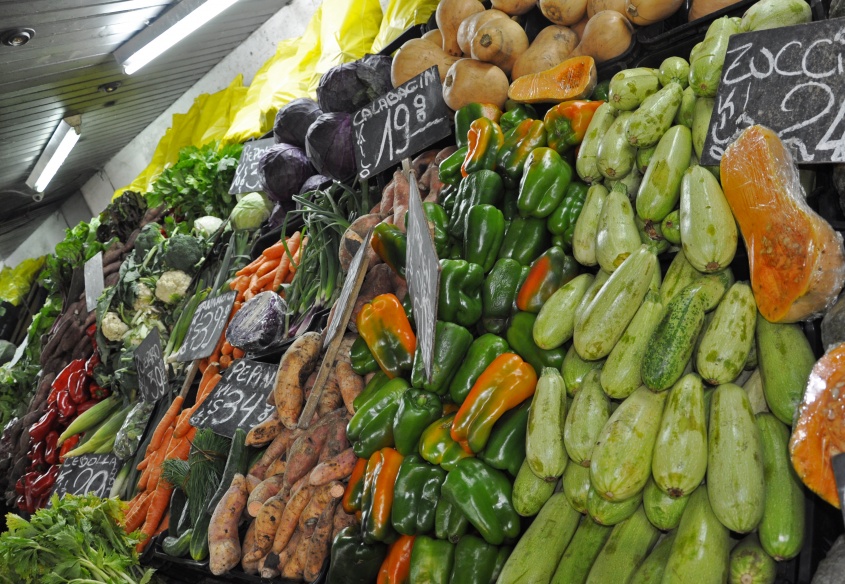 Shopping de verduras