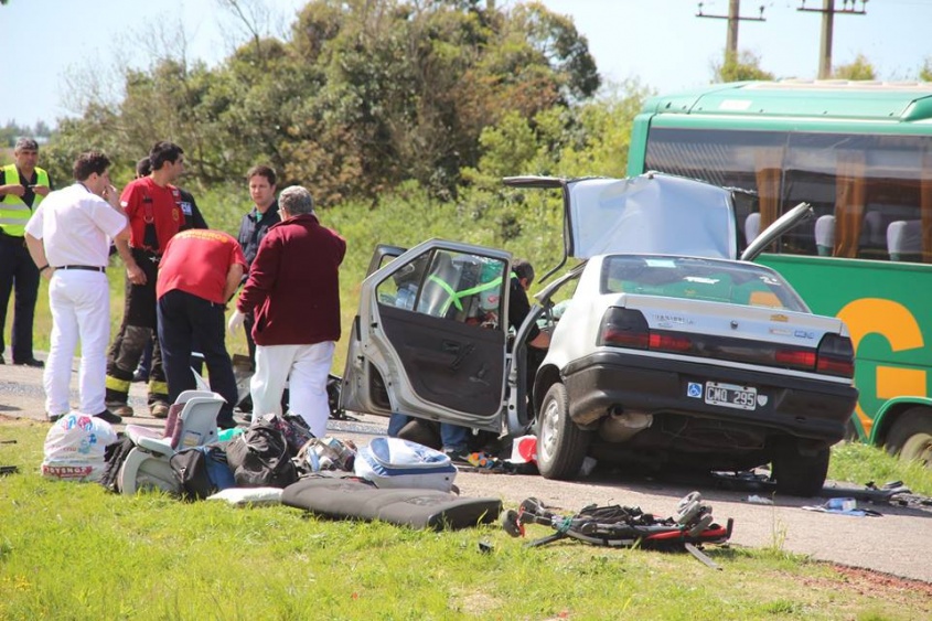 Tragedia en la ruta