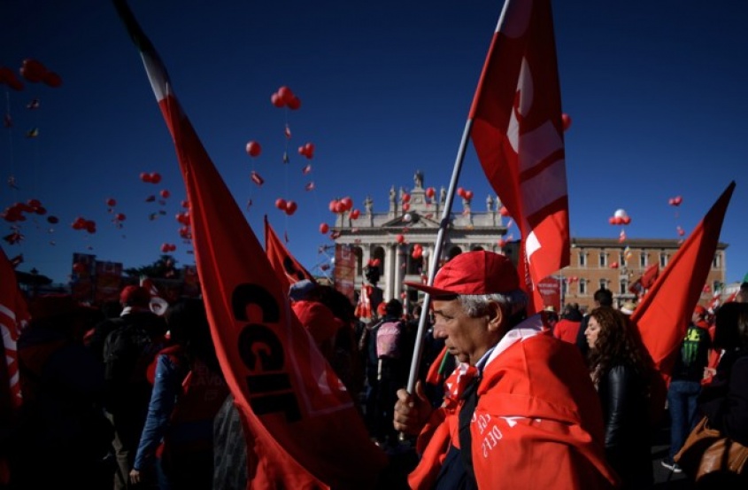 Il manifestanti