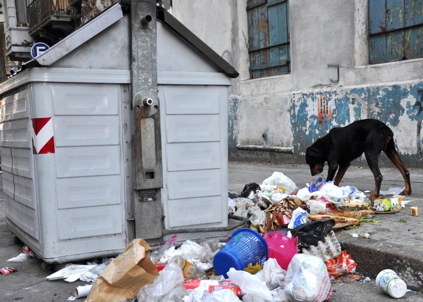 A la basura