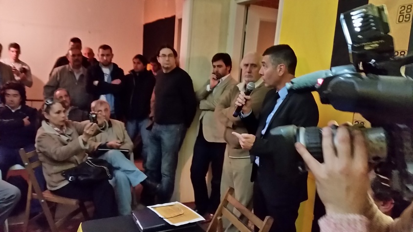 La oposición declara 