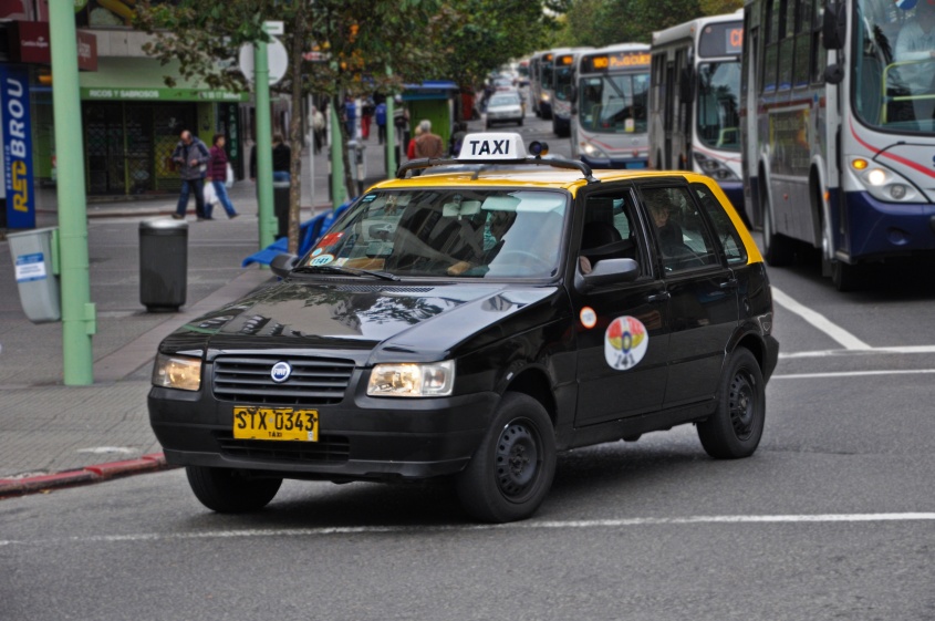 Taxistas en lucha