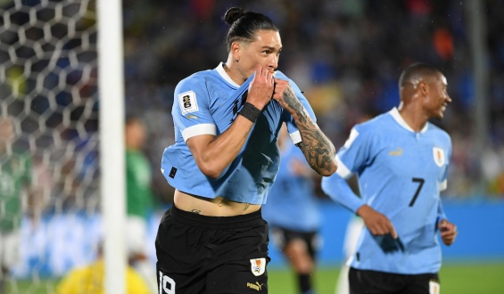 Uruguay golea a Bolivia