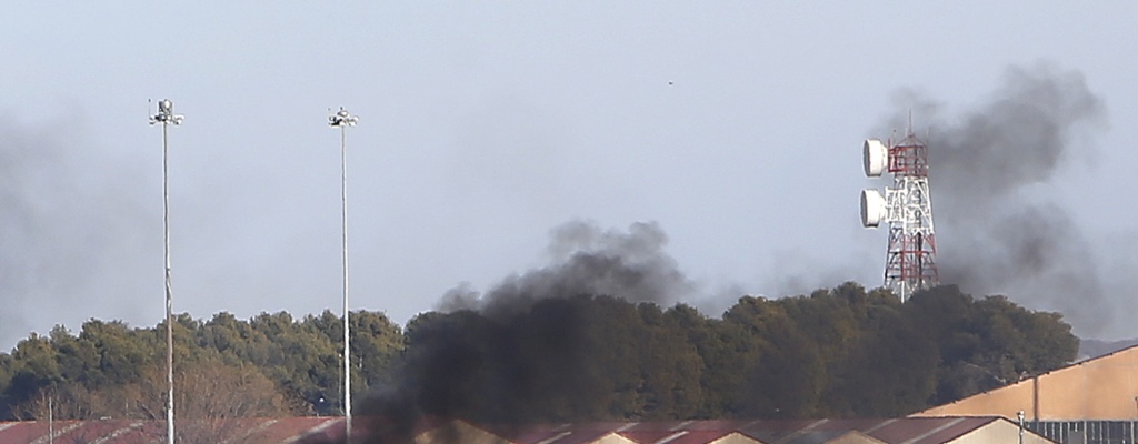 Ocho franceses y dos griegos muertos en accidente de F-16 griego en Espaa 