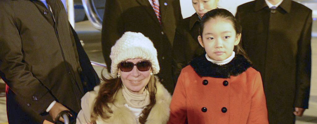 Cristina Fernndez pretende alianza espacial con China