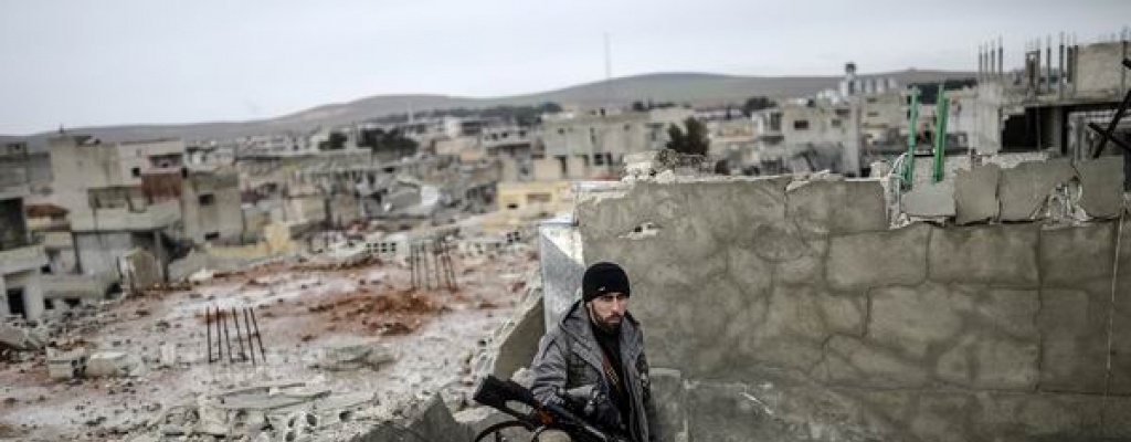 Kurdos recuperaron ms de un tercio de pueblos cercanos a Kobane