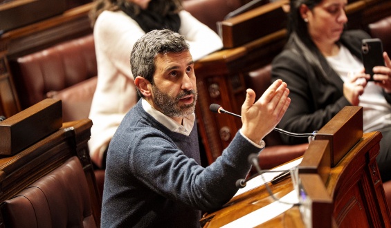 Daniel Caggiani dijo que Lacalle debera pedir disculpas tras comentarios en redes sociales por proyecto Neptuno