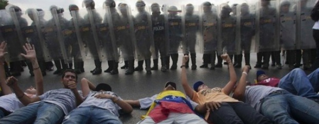 Venezuela: Volvieron las im�genes de la represi�n 