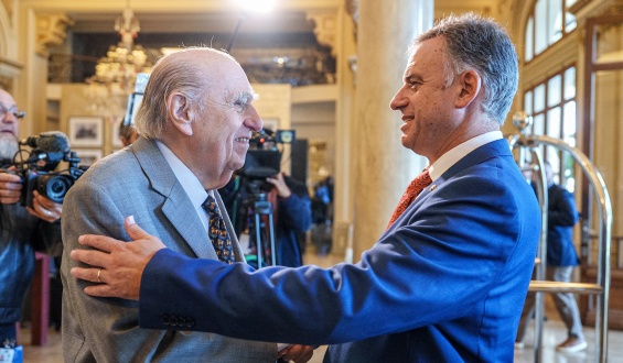 El presidente de la Repblica, Yamand Orsi dijo que est de acuerdo en achicar el periodo electoral