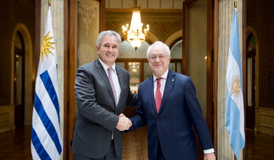 El ministro de Relaciones Exteriores recibi a su par de Argentina en Cancillera