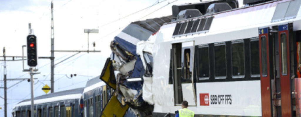 Varios heridos en la colisin de dos trenes en Suiza