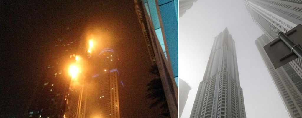 En Dubai el rascacielos The Torch se incendia sin dejar vctimas
