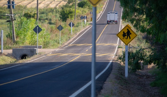 Inauguraron las obras de rehabilitaci�n del Camino Lloveras en Canelones que une la ruta 36 con la 5