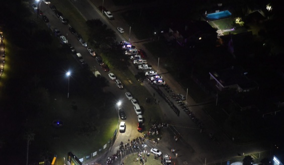 Tres anillos de seguridad arm� la Polic�a para la seguridad de la Semana de la Cerveza