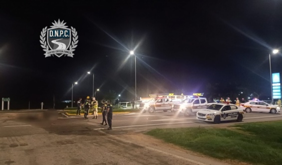 Identificaron al motociclista que muri� quemado tras colisionar con una camioneta