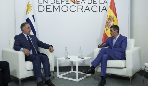 Presidentes Orsi y S�nchez mantuvieron reuni�n bilateral en Barcelona